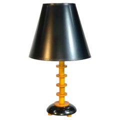Lampe de table Art Déco Segmentée en Bakélite