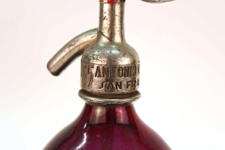 Art Deco Seltzer Bottles from Argentina at 1stdibs