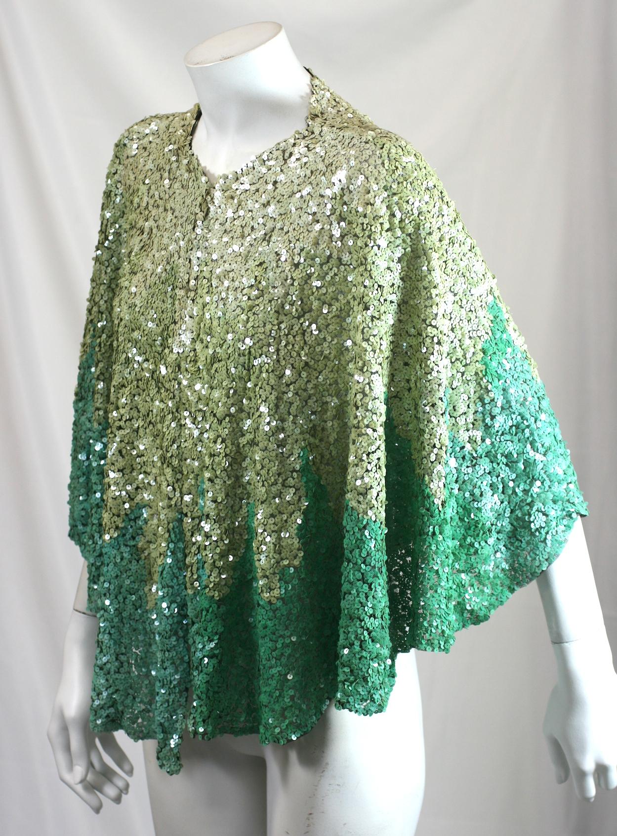 art deco cape