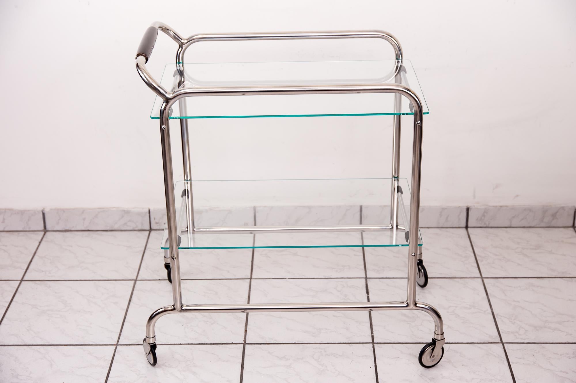 Austrian Art Deco Serving Cart 1920s Attributed to Thonet