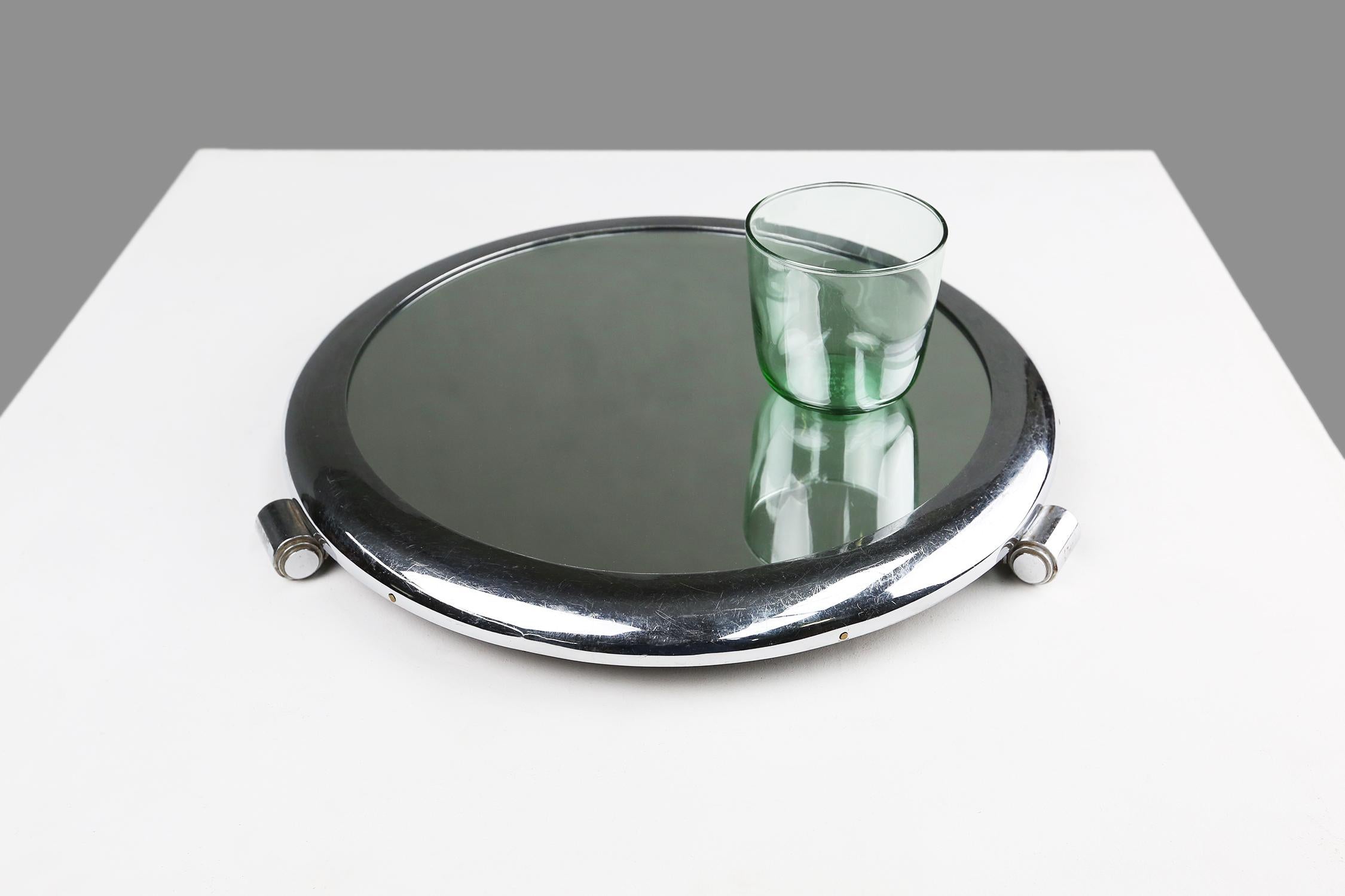 Belgian Art Deco Serving Tray, 1930s For Sale