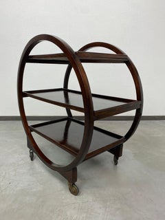Carrello da portata Art déco n. 1157 di Thonet Debrecen 1930