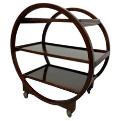 Art deco serving trolley by Thonet Mundus 1930s