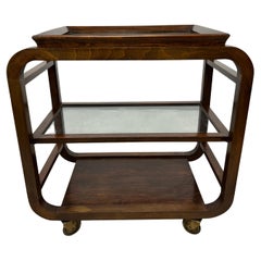 Art deco serving trolley