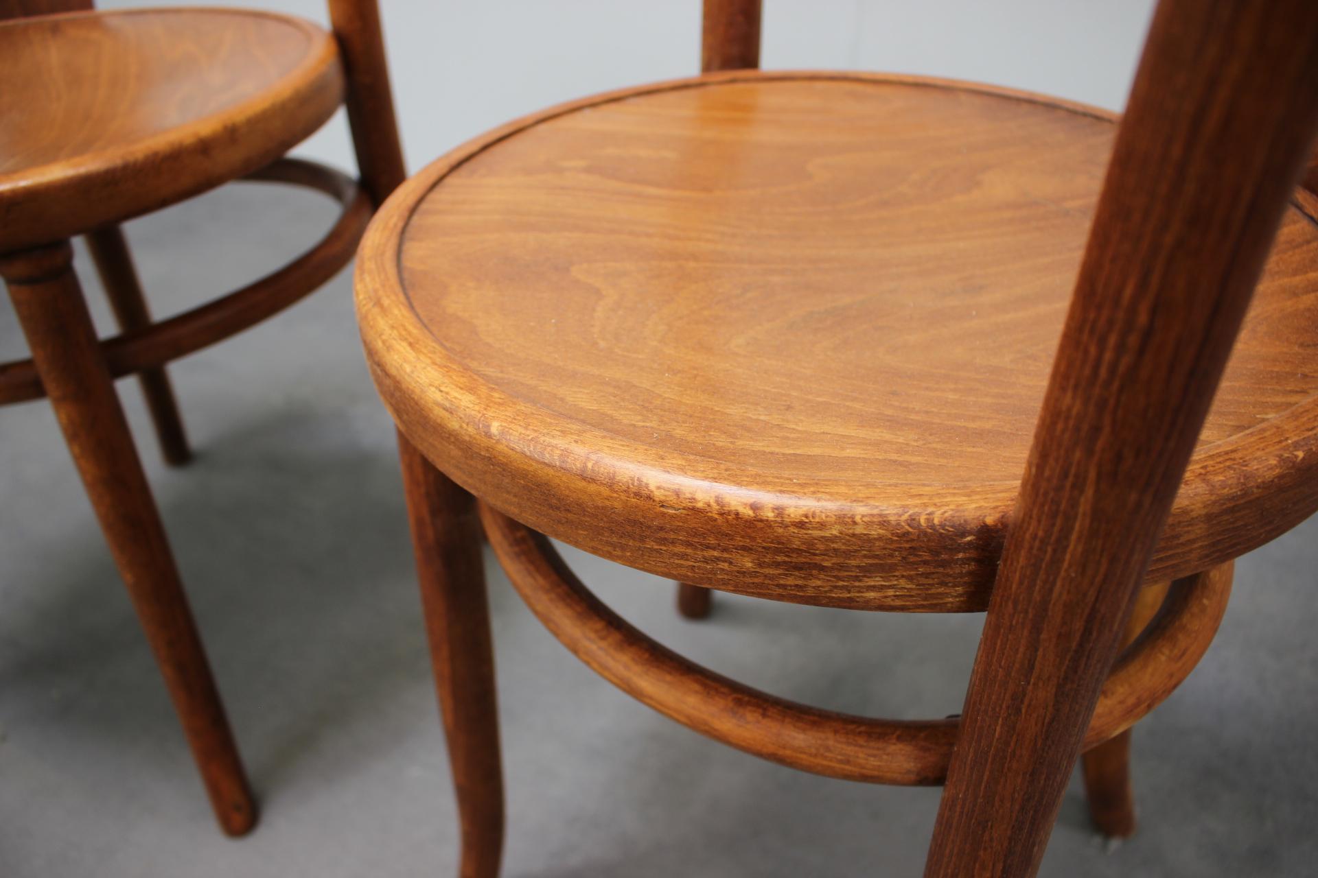 Inizio XX secolo Set di 2 sedie Art-Deco di Thonet, anni '20 in vendita