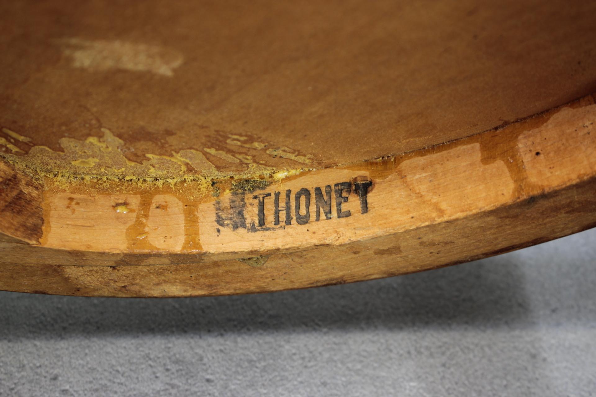 Wood Art-Deco set of 2 Chairs by Thonet, 1920s For Sale