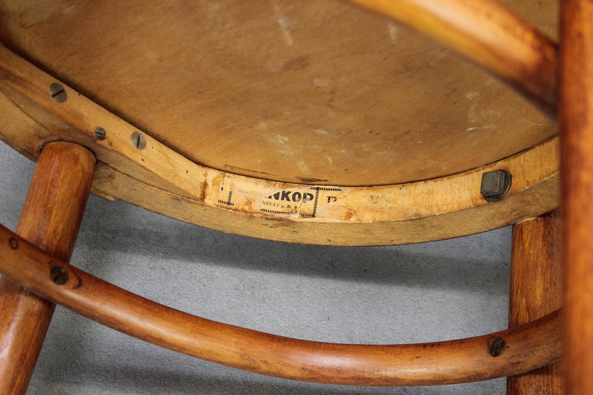 Set di 2 sedie Art-Deco di Thonet, anni '20 in vendita 2