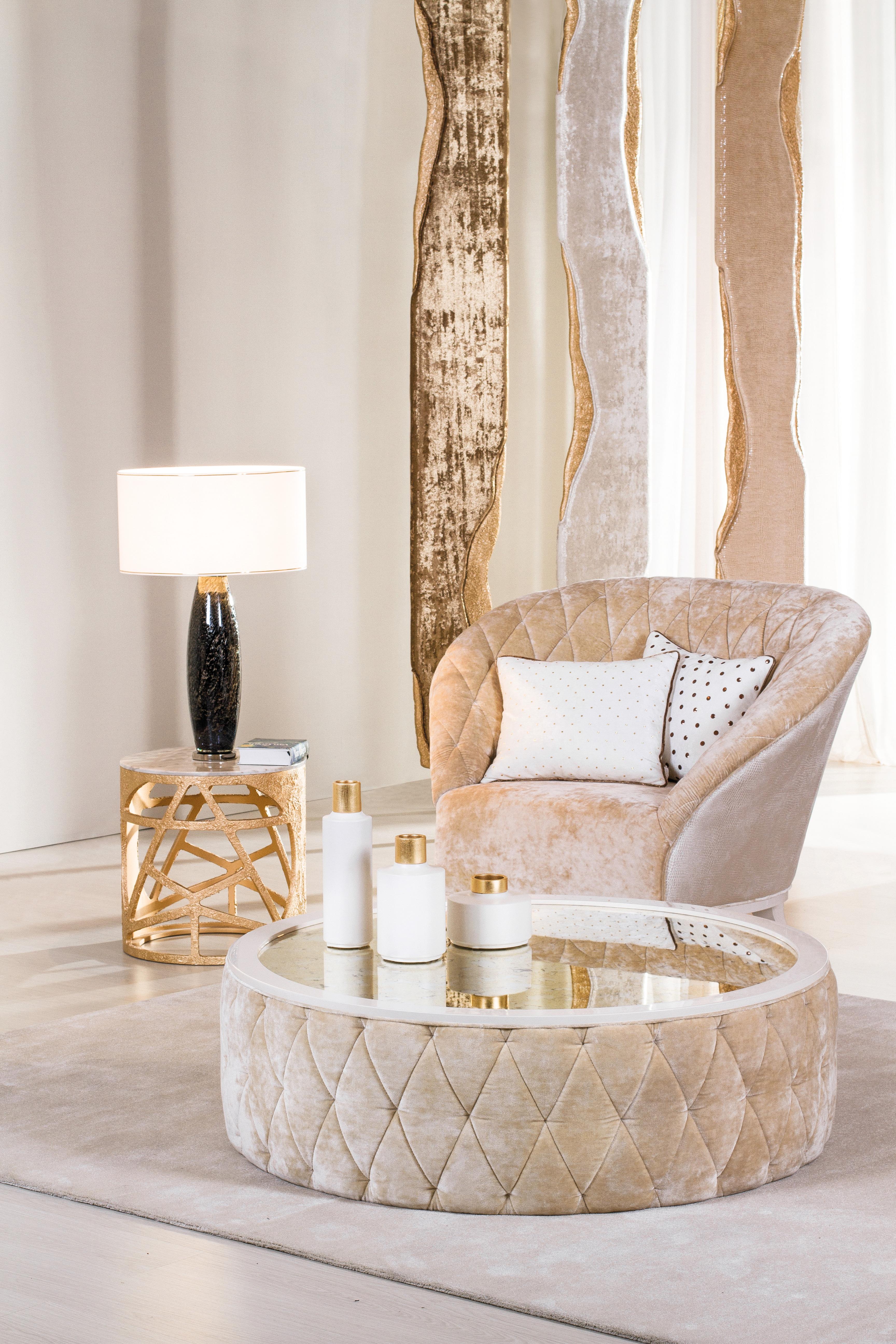 Art Deco Set of 2 Windsor single Seat Sofas, Modern Collection, Handcrafted in Portugal - Europe by Greenapple.

With an elegant design inspired by the eternal surroundings of bohemian life, Windsor armchair exudes a stylish yet serene feel. The