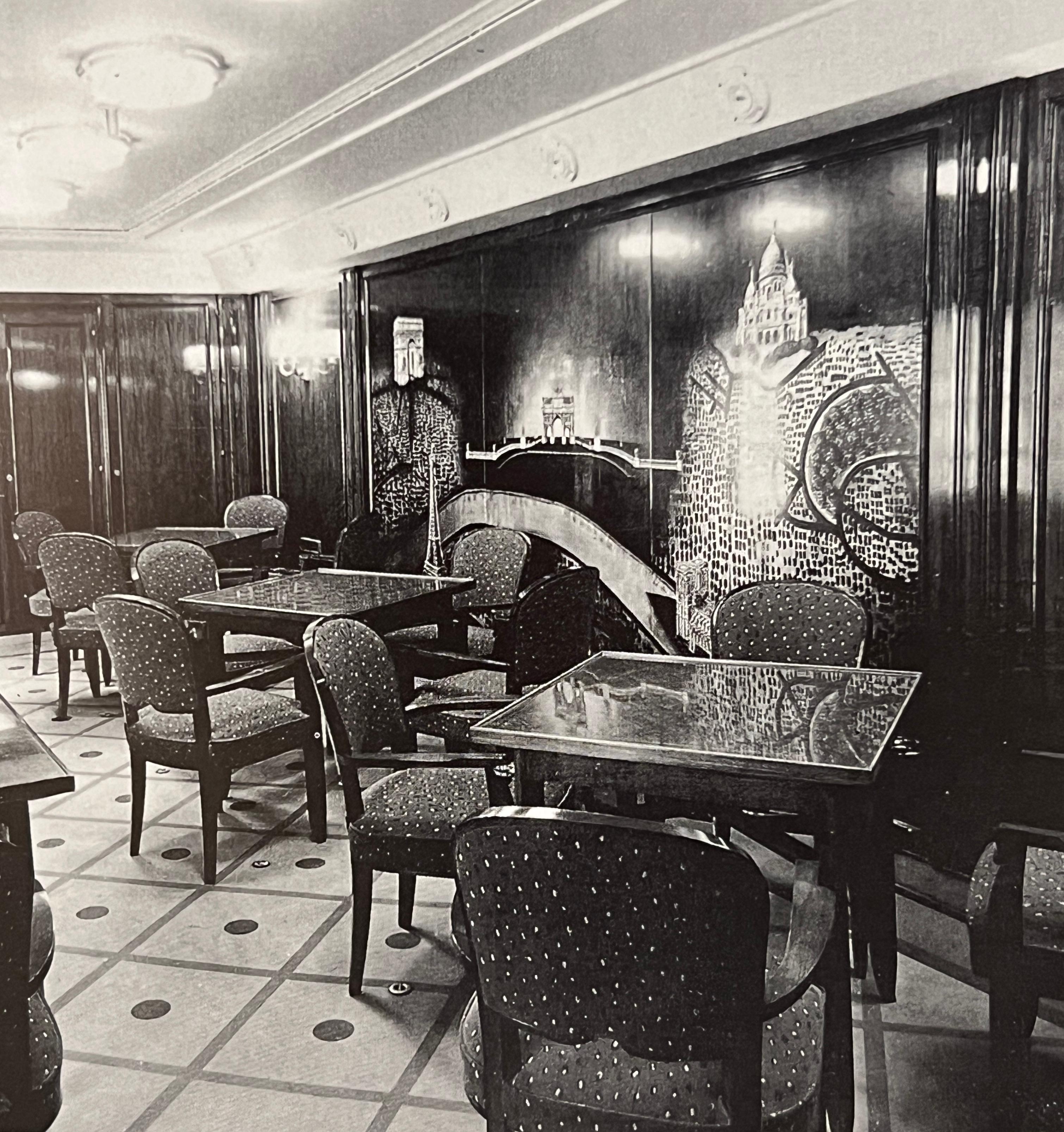 20ième siècle Ensemble de 6 chaises de salle à manger Art Déco de Jules Leleu en vente