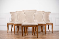 Art Deco Set of Eight Chairs by Restall Brown and Clennel