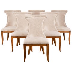 Art Deco Set of Eight Chairs by Restall Brown and Clennel
