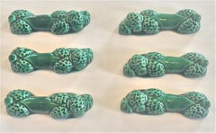 Art Deco Set of French Poodle Knife Rests