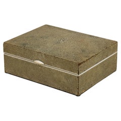Art Deco Shagreen and Bone Trimmed Box
