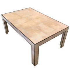 Shagreen Coffee Table, Art Deco Style