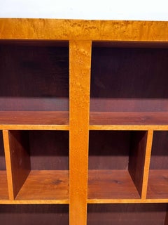 Art Deco Shelf, Birdseye Maple Veneer, French Polished, France, circa 1930