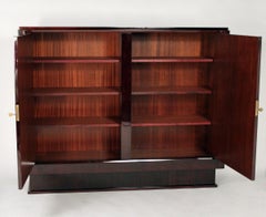 Art Deco shelves Cabinet by Jules Leleu