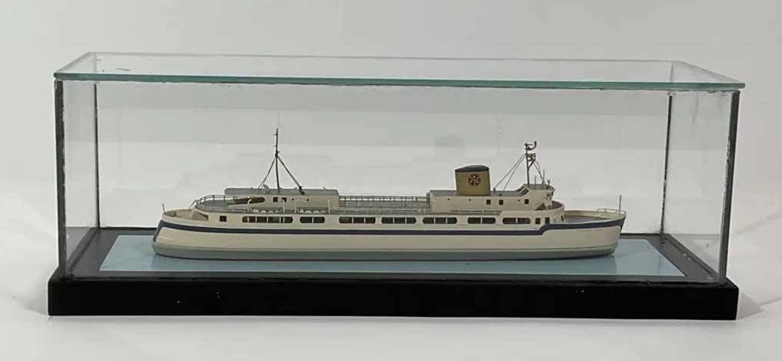 North American Art Deco Ship Model Of Princess Anne Ferry Boat BY VAN RYPER For Sale