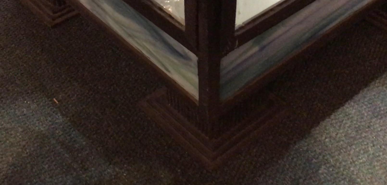 Art-Déco-Schrank, 1920, Französisch, Materialien: Eisen und Glaspastell im Zustand „Gut“ im Angebot in Ciudad Autónoma Buenos Aires, C
