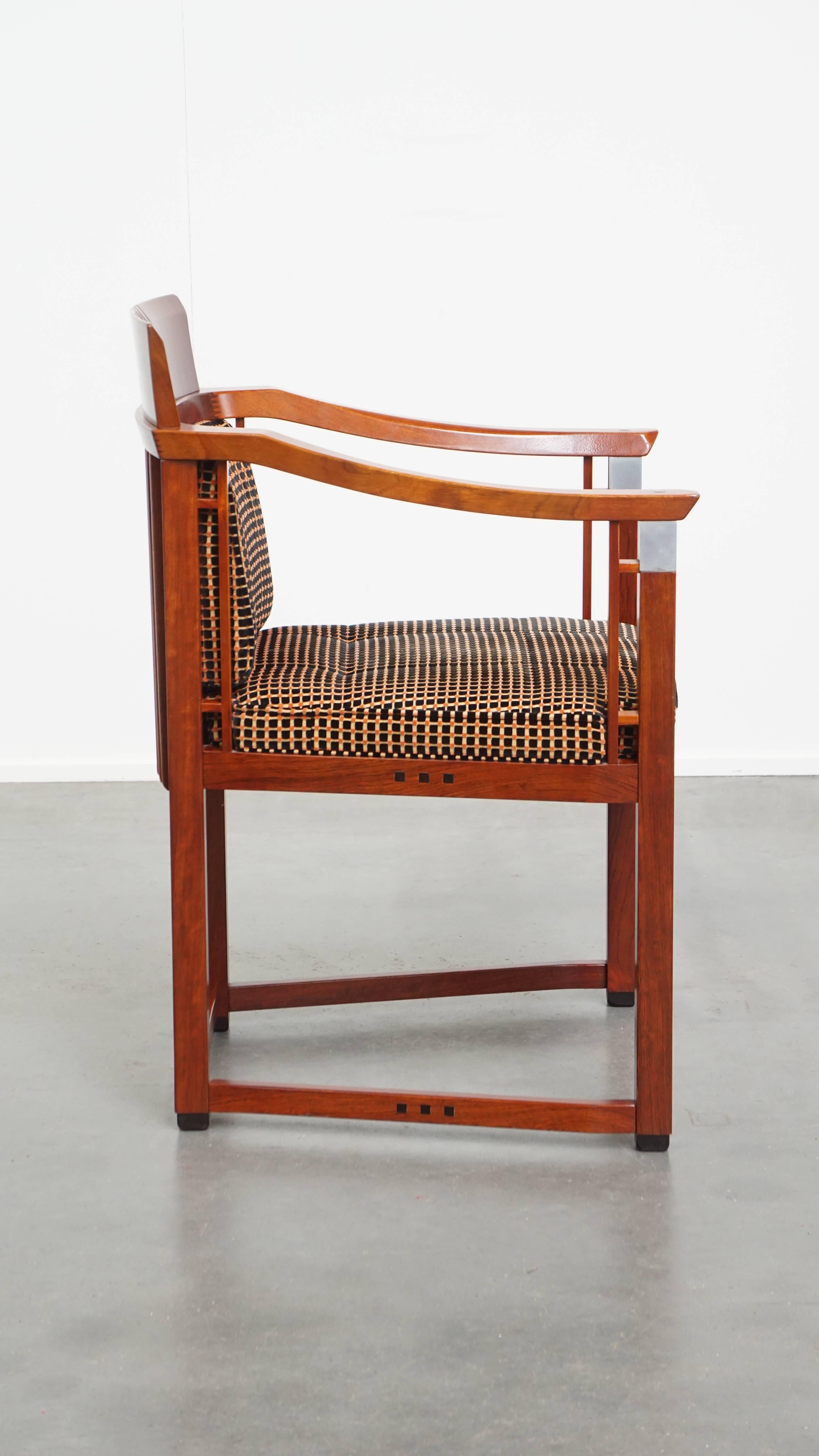 Fait main Chaise d'appoint Art déco avec accoudoirs de Schuitema de la série Decoforma en vente
