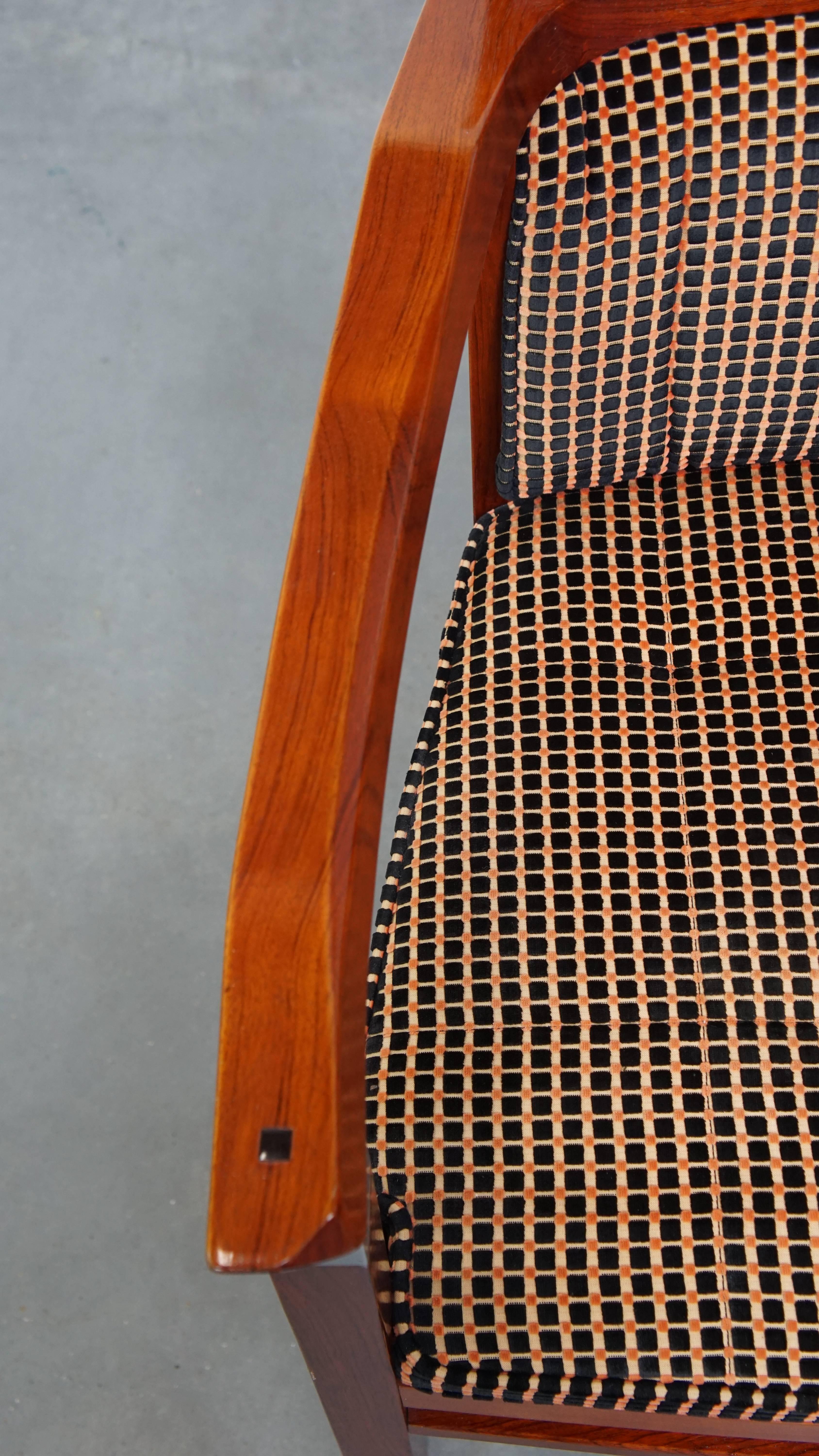 Chaise d'appoint Art déco avec accoudoirs de Schuitema de la série Decoforma en vente 1