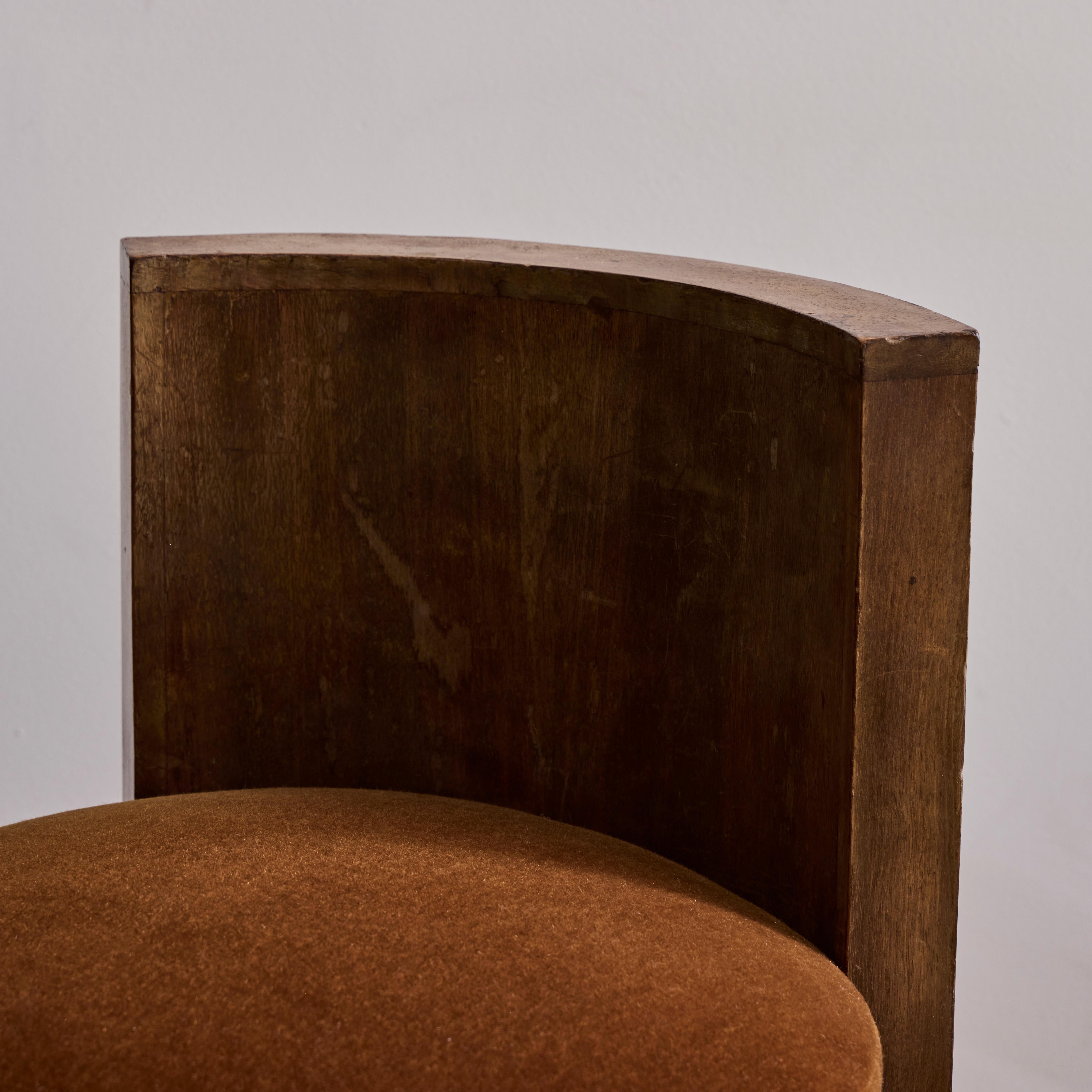 Metal Art Deco Side Chairs For Sale