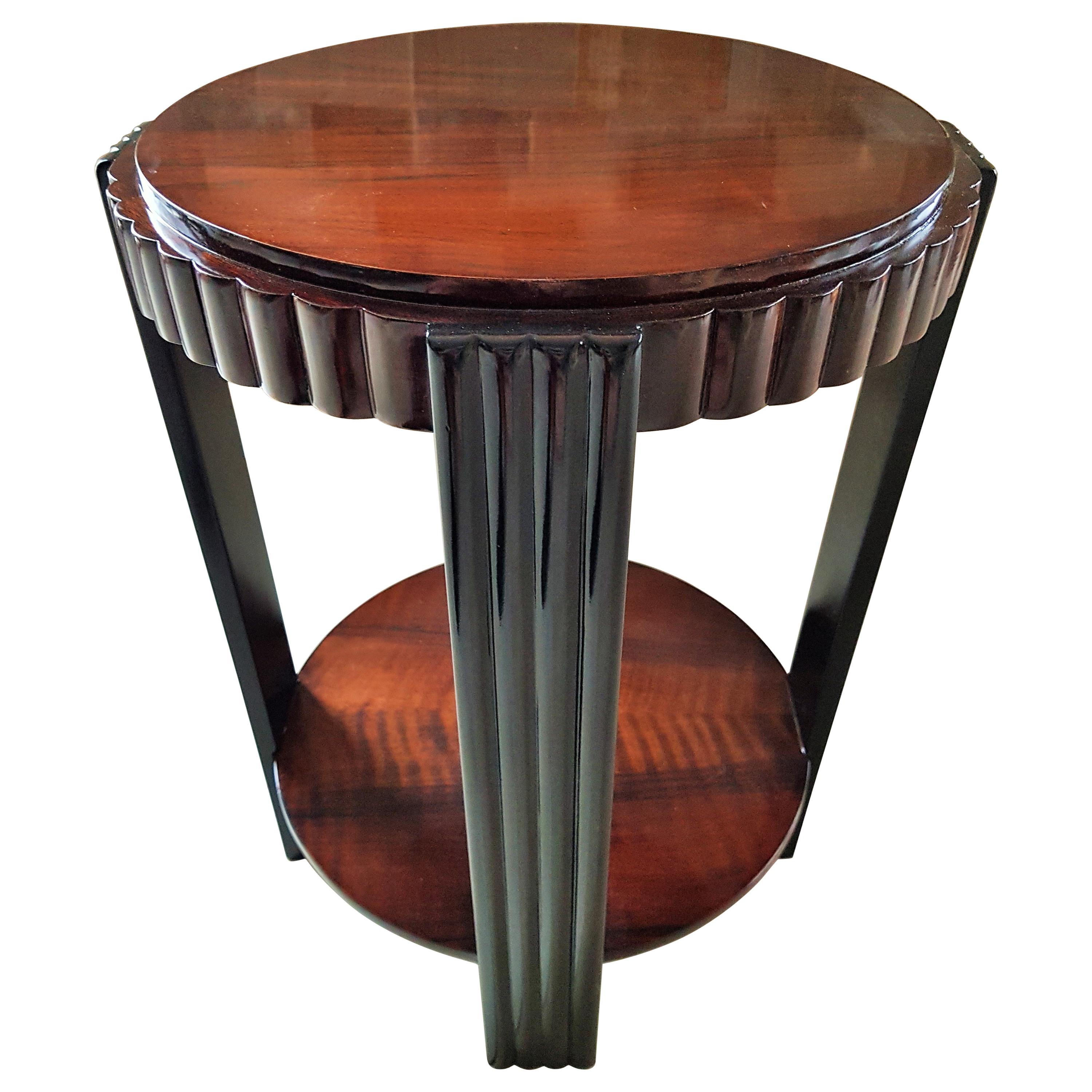 Art Deco Side Coffee Table, France, 1935