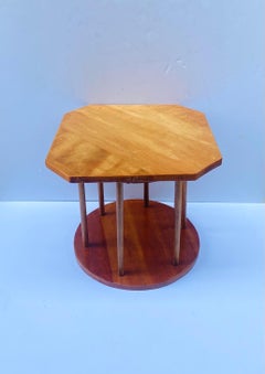 Art Deco Side End Drinks Table, Mid-20th Century
