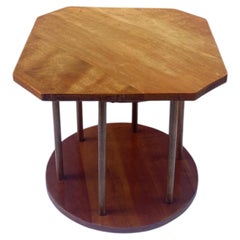 Art Deco Side End Drinks Table, Mid-20th Century