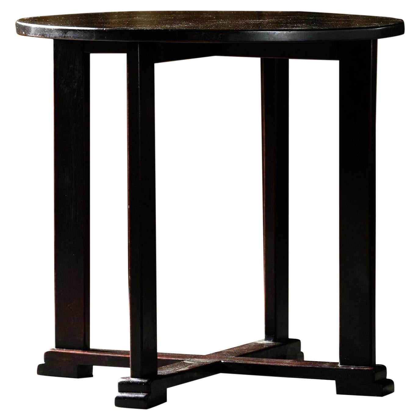 Art Deco Side or Coffee Table with Simple, Classic Design