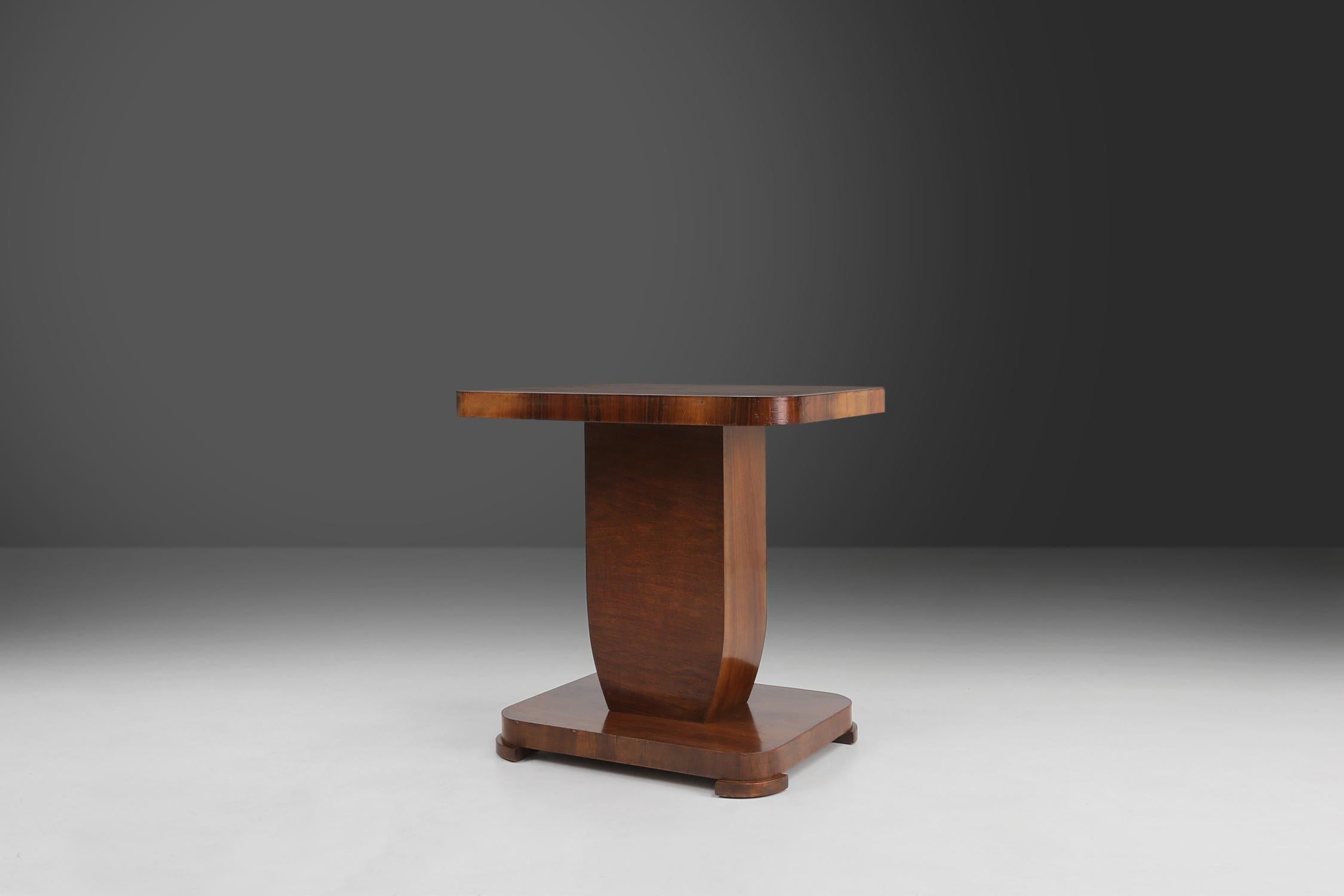 Art Deco side table 1930 For Sale 6