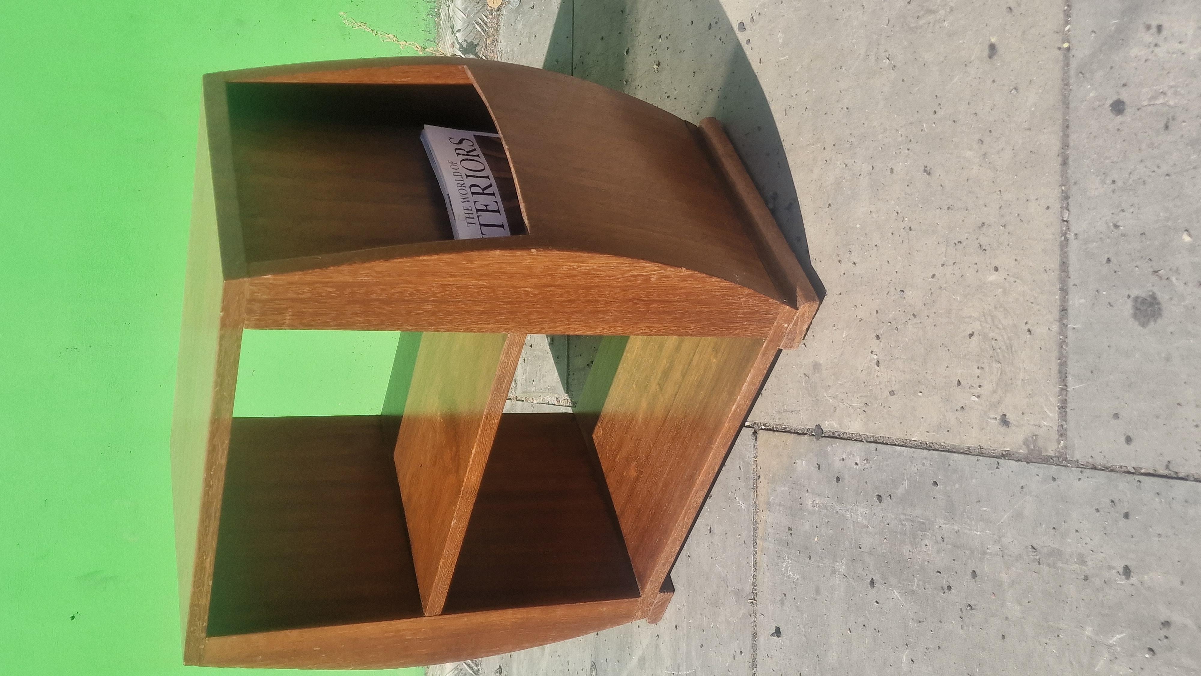 Mesa auxiliar y librería Art Déco Británico en venta