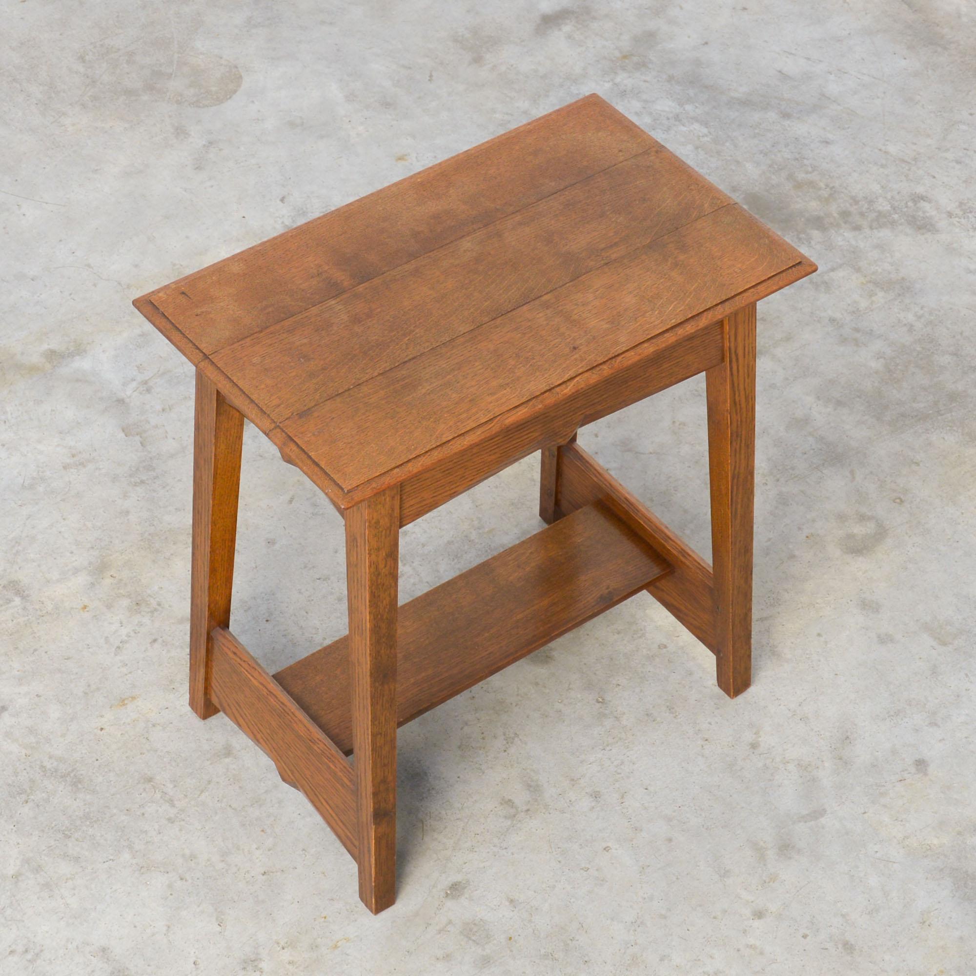 Dutch Art Deco Side Table by G.A.V.D. Groenekan For Sale