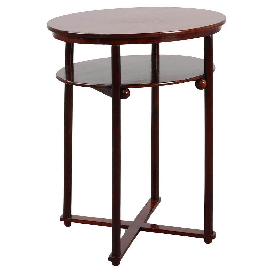 Art Deco Side Table by Josef Hoffmann for J. & J. Kohn, Vienna ca. 1890