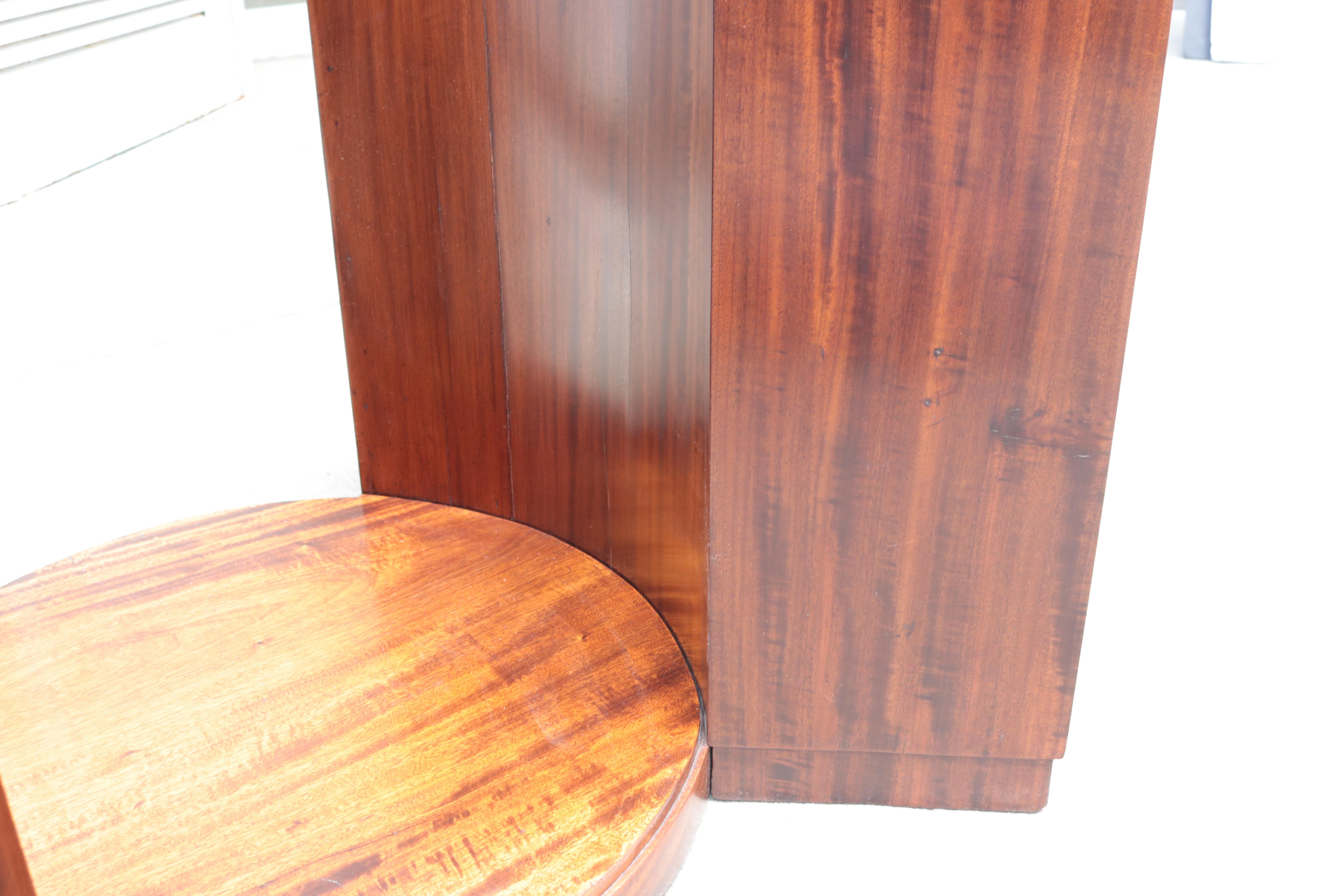 Art Deco Side Table by Phillippe Petit For Sale 2