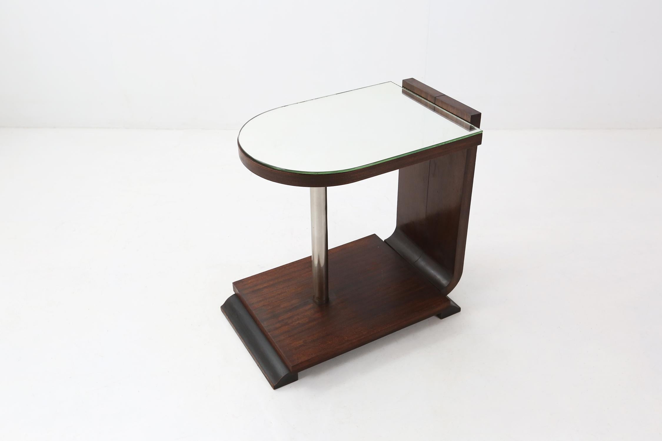 Art Deco Side Table, Ca.1930 In Good Condition In Meulebeke, BE