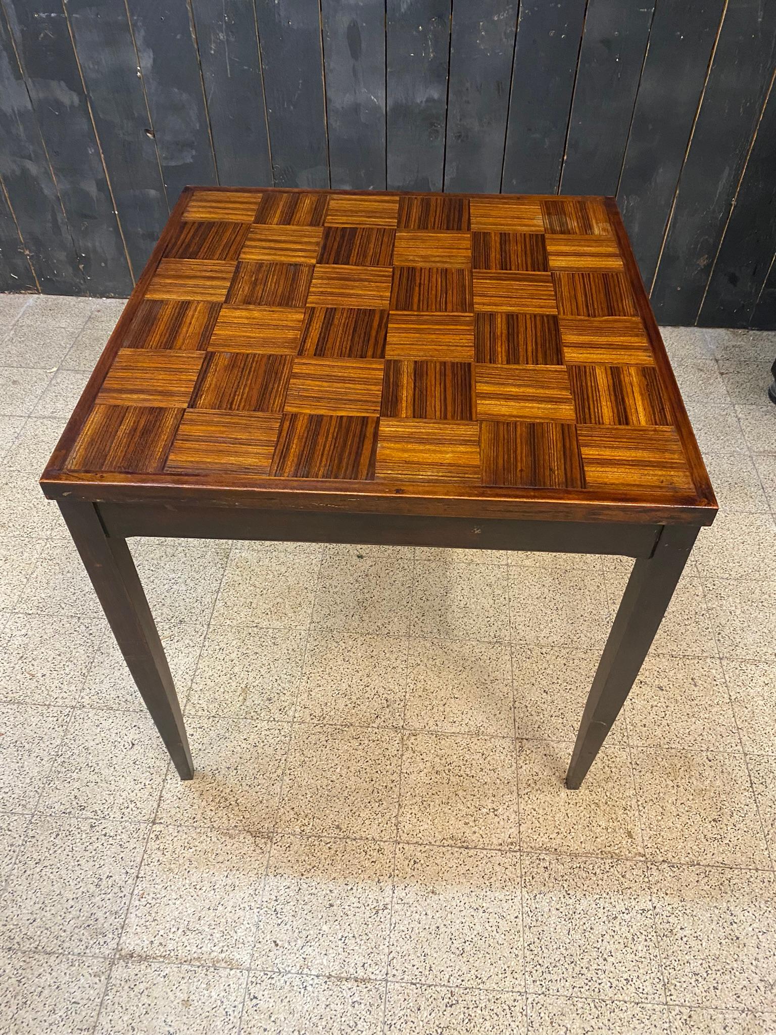 French Art Deco Side Table, circa 1930 For Sale
