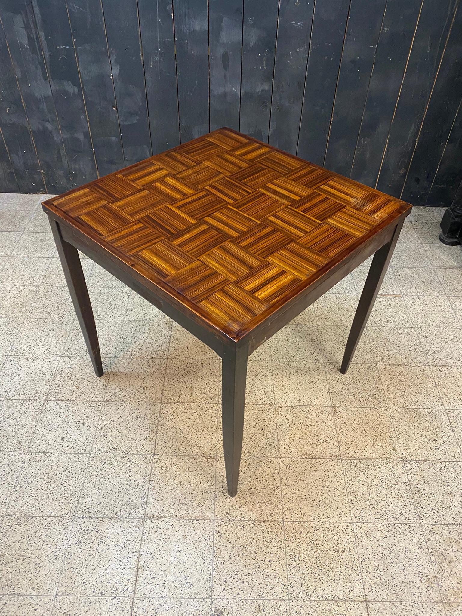 Art Deco Side Table, circa 1930 In Good Condition For Sale In Mouscron, WHT