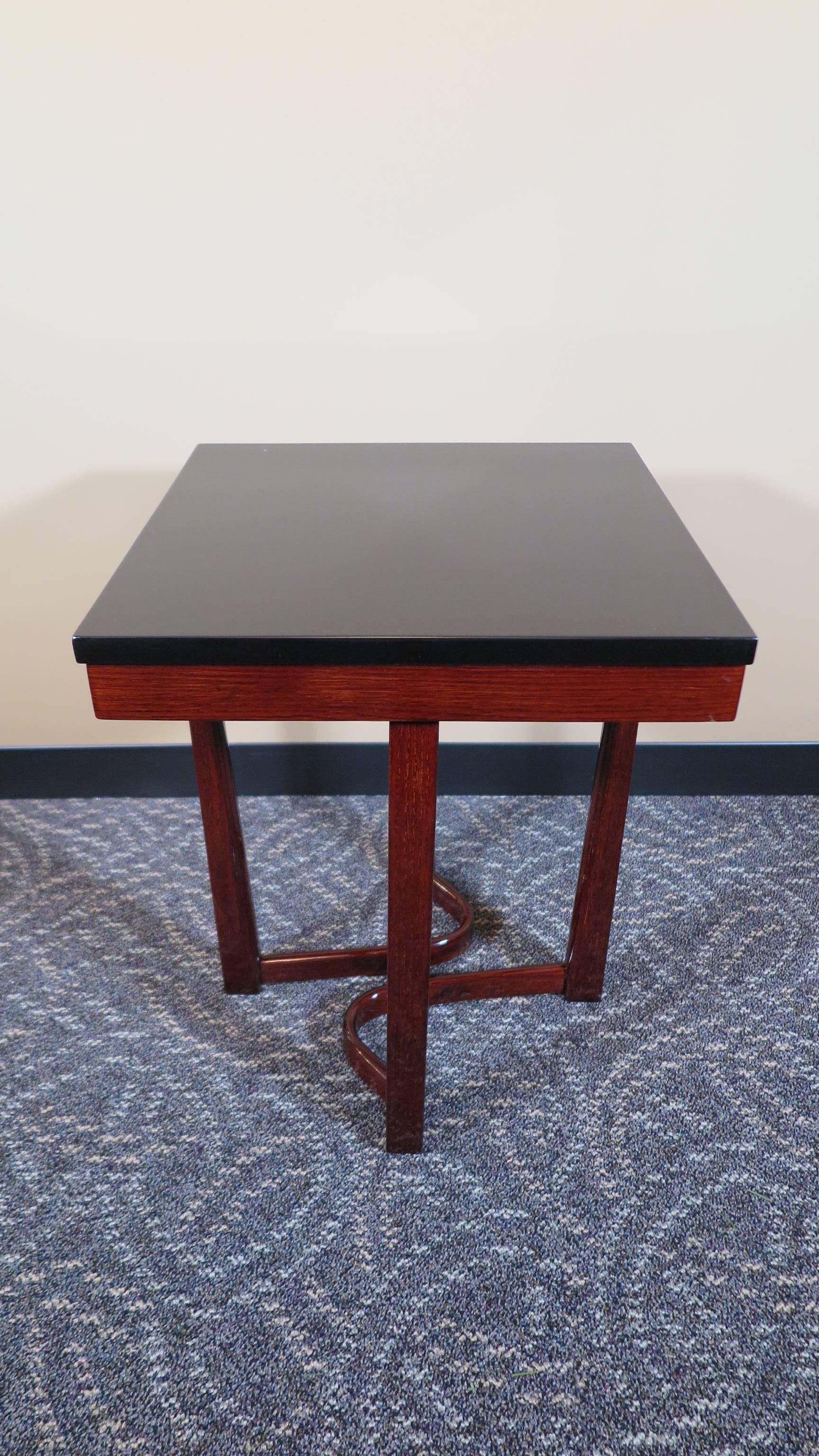 American Art Deco Side Table
