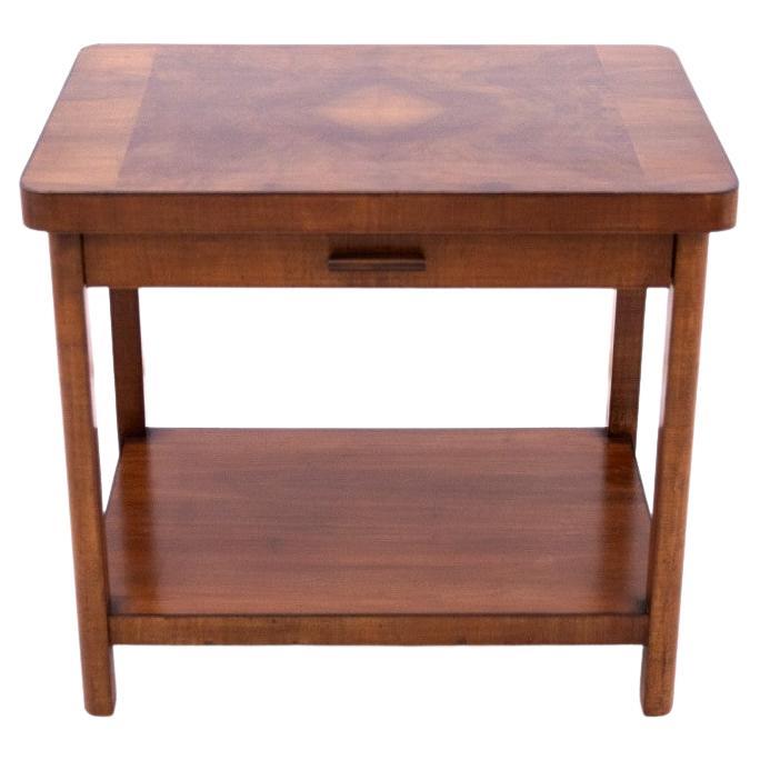Mesa auxiliar Art Decó de la primera mitad del siglo XX, Polonia. en venta