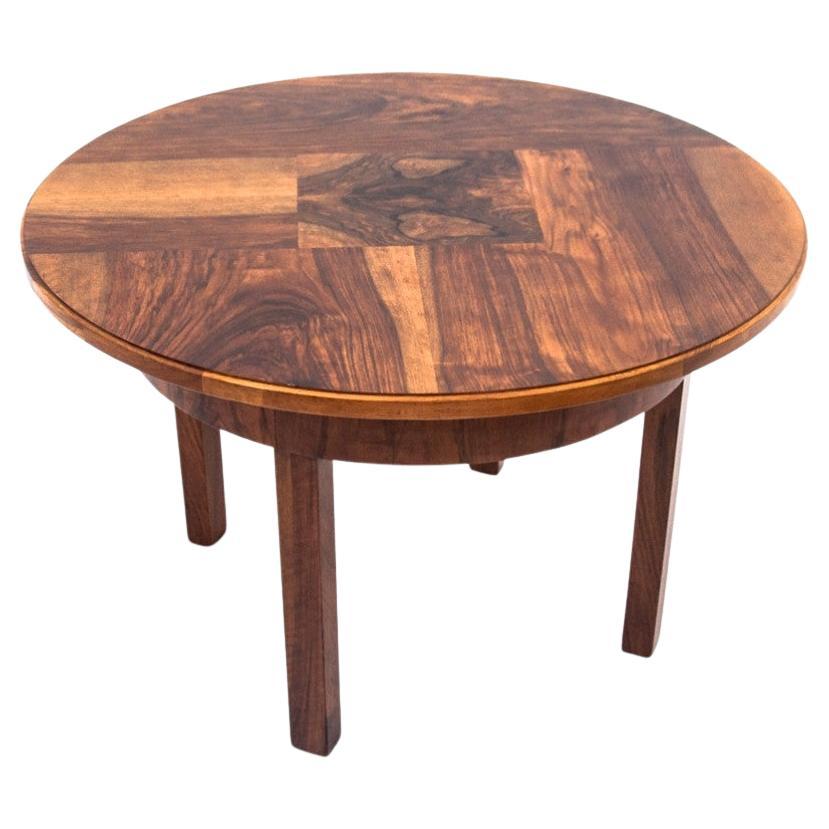 Table d'appoint Art déco, Allemagne, années 1930.