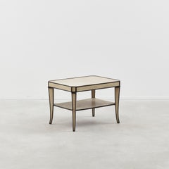 Art Deco side table in faux shagreen - France, 1920s
