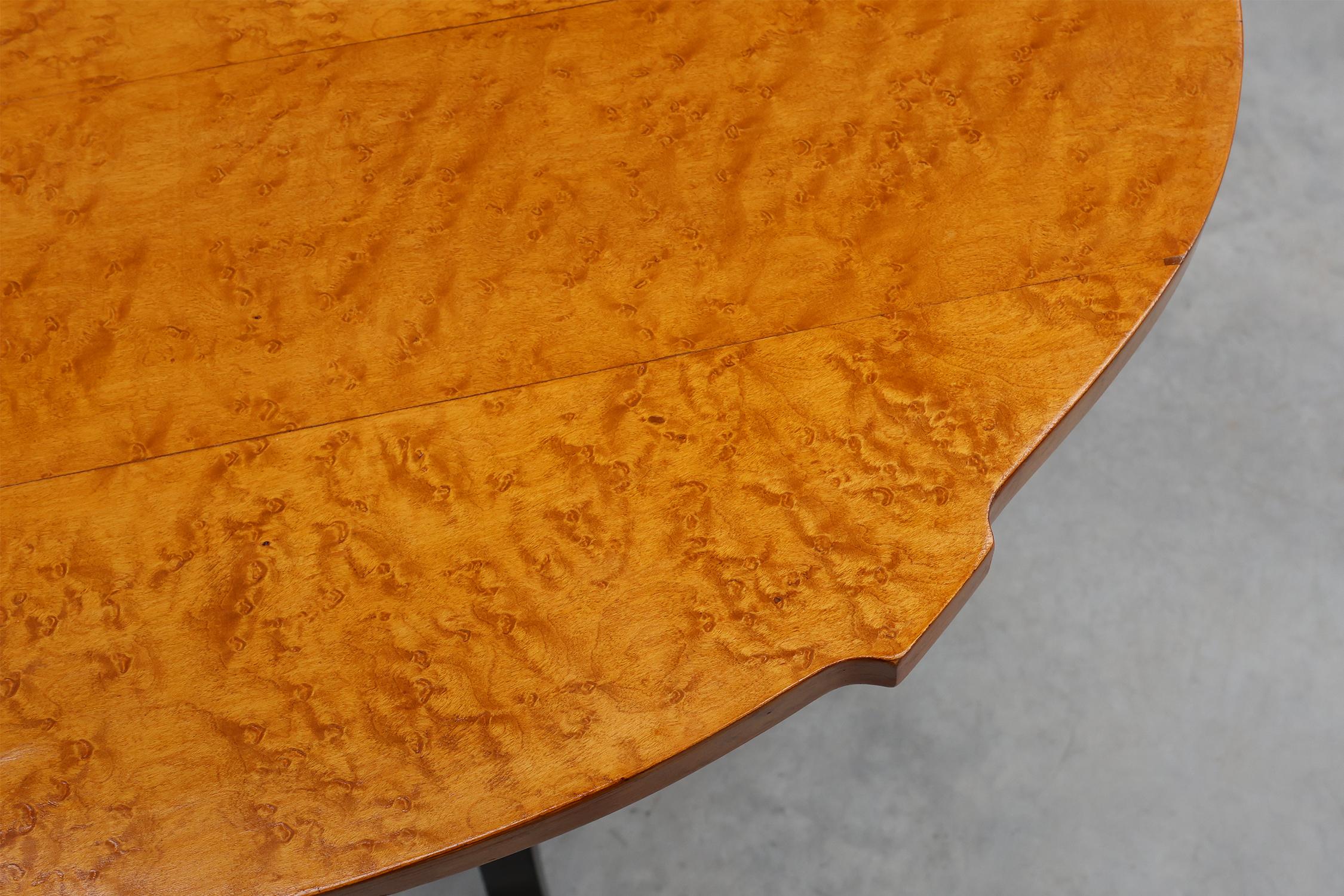 Table d'appoint Art Deco en bois, France ca. 1930 Bon état - En vente à Meulebeke, BE
