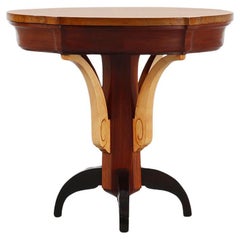 Art Deco side table in wood, France ca. 1930