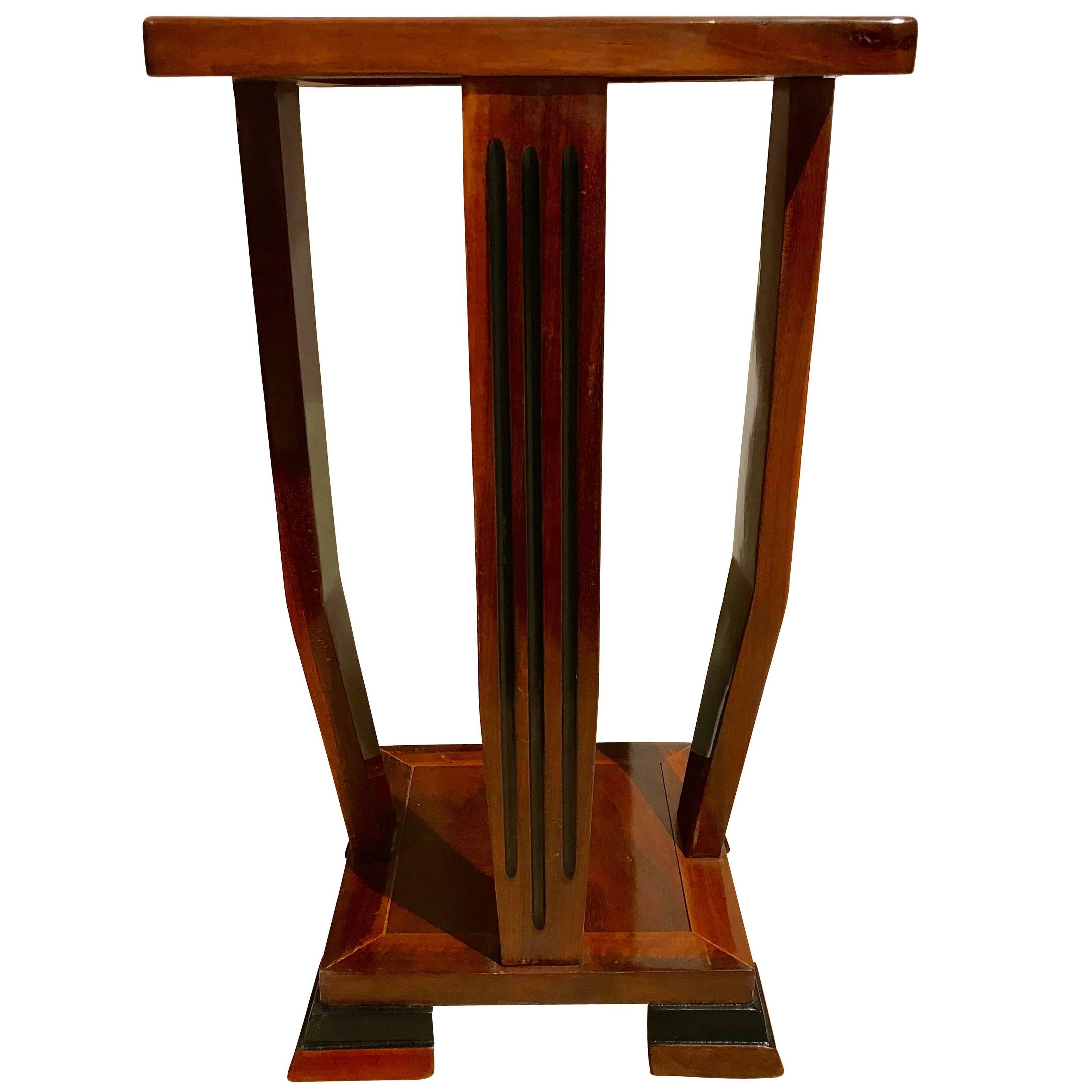 Art Deco Side Table, Mahogany, France, circa 1930