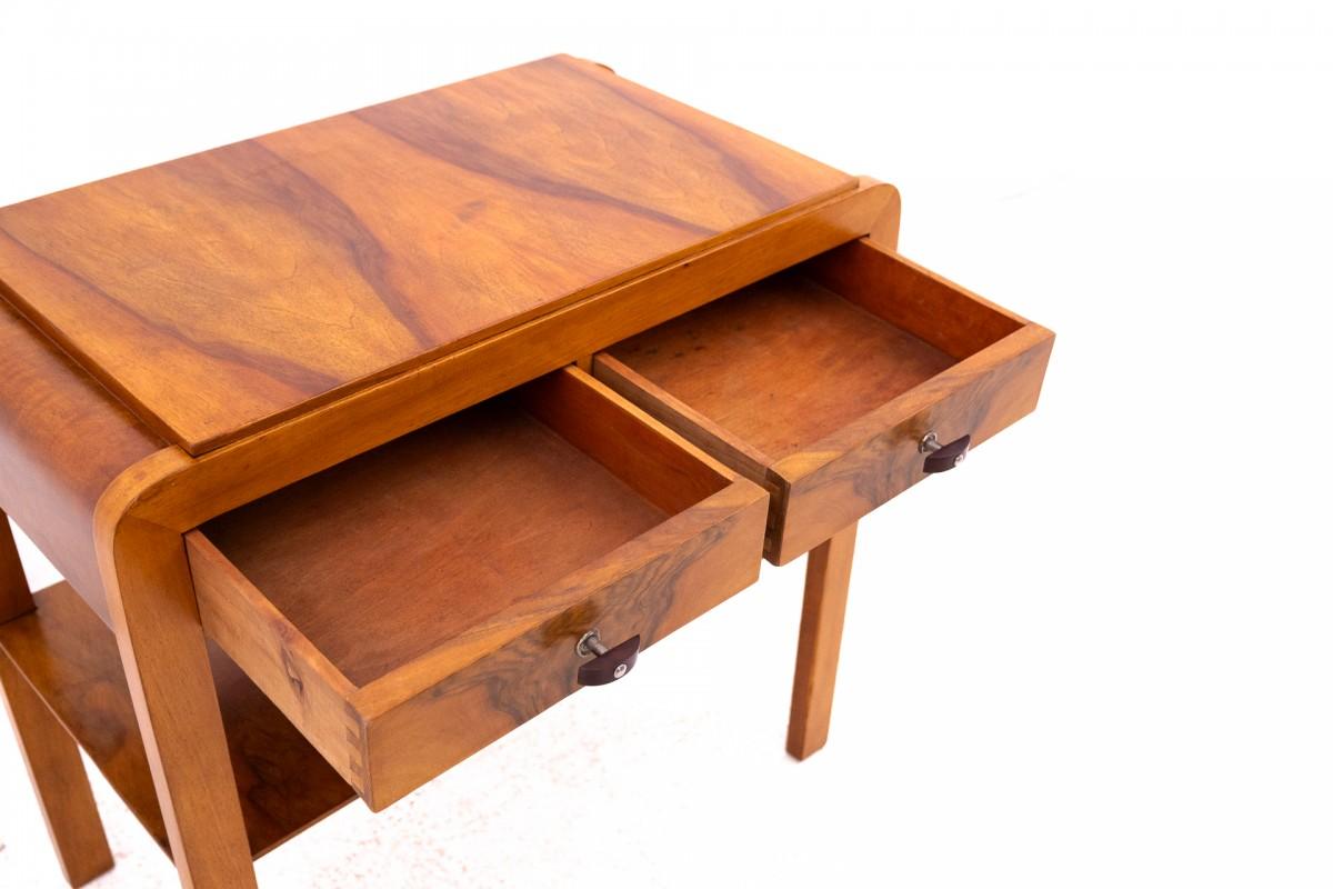 Metà XX secolo Tavolino Art Déco, Polonia, anni '30. in vendita