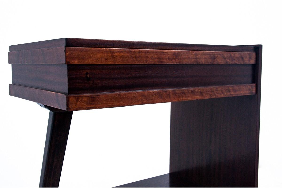 Art Deco side table, Poland, 1950s In Good Condition For Sale In Chorzów, PL