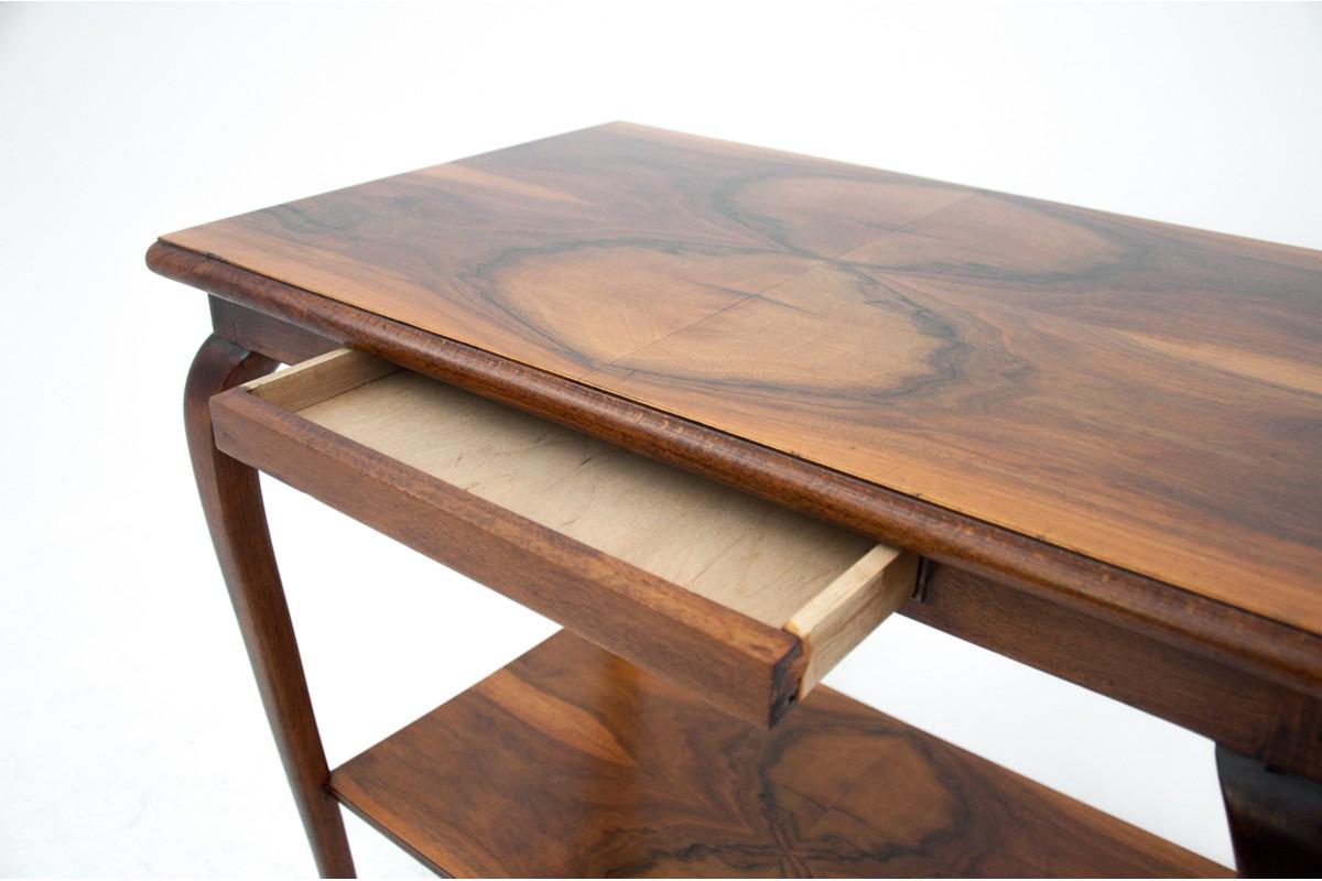 Art Deco side table, Poland, 1950s For Sale 2