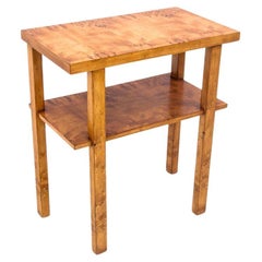 Art Deco side table, Poland, 1950s