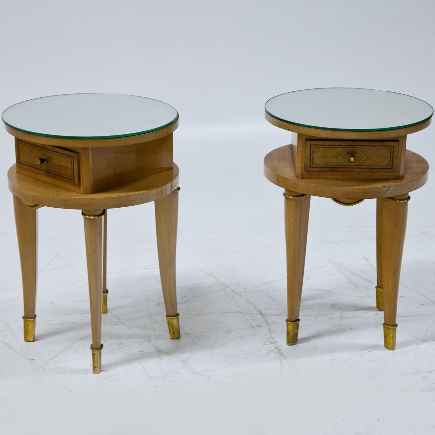 Early 20th Century Art Deco Side Tables, 1920s