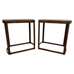 Art deco side tables